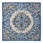 Blue Marine Modal Cashmere Square Scarf