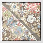 Women's luxury hand rolled Italian silk Bandana scarf