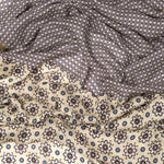 Italian Designer Beige Modal Twill Scarf
