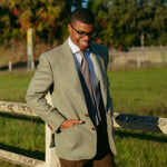 Italian madder silk tie