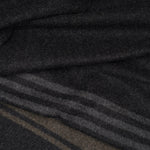 Grey Italian Wool Cashmere Scarf
