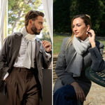 Grey Cashmere Neck Warmer