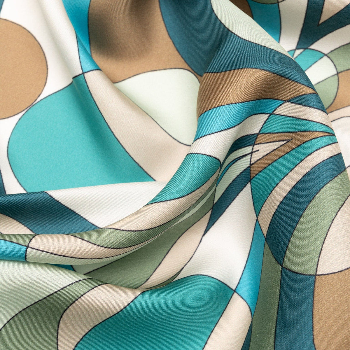 Women's Sea Colors Italian Silk Bandana