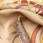 Women's Bronze Italian Silk Bandana