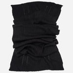 Black Italian Pure Cashmere Scarf