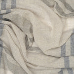 Beige Plaid 100% Italian Cashmere Scarf