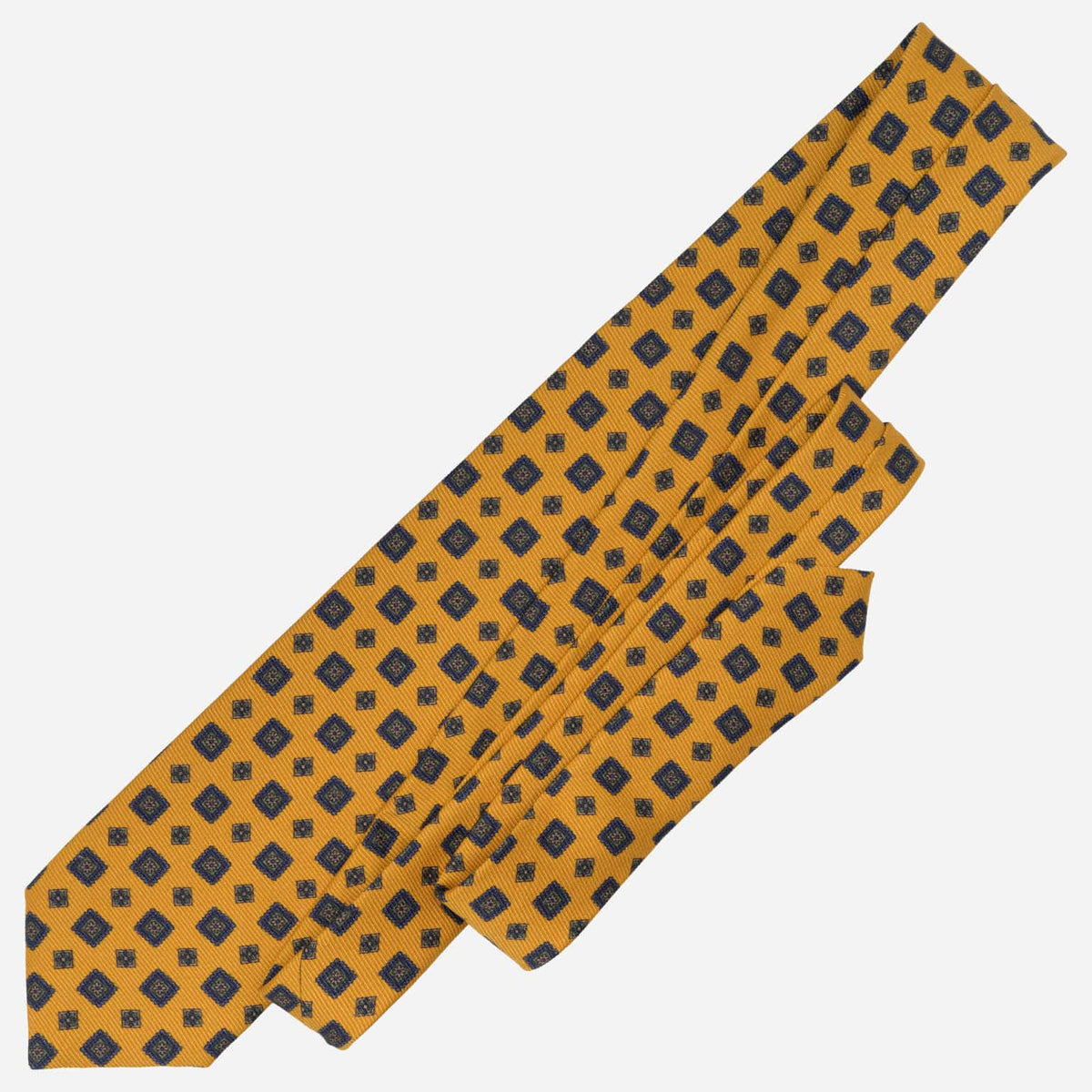 Yellow Madder Silk Designer Italian Tie