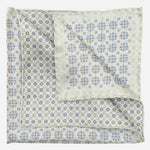 Double Sided Mint Green Silk Pocket Square