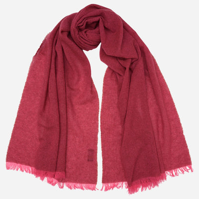 Red Italian Cashmere Scarf