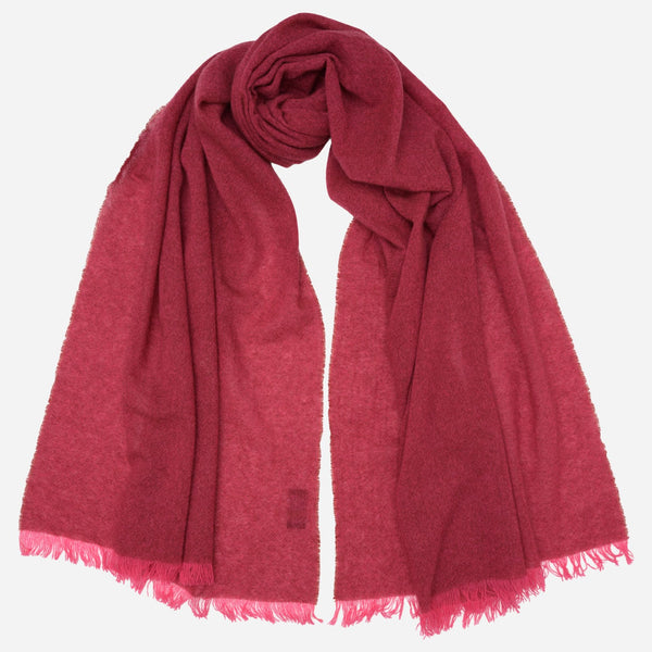 Red Italian Cashmere Scarf