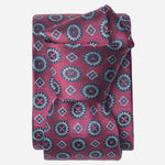 Raspberry Handmade Italian Silk Tie