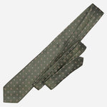 Men's Designer Italian Silk Tie Green