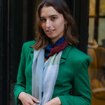 Italian Designer Silk Scarf Shawl