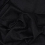 Black Felted Italian Cashmere Scarf