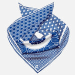 Men's Silk Bandana Neckerchief - Blue