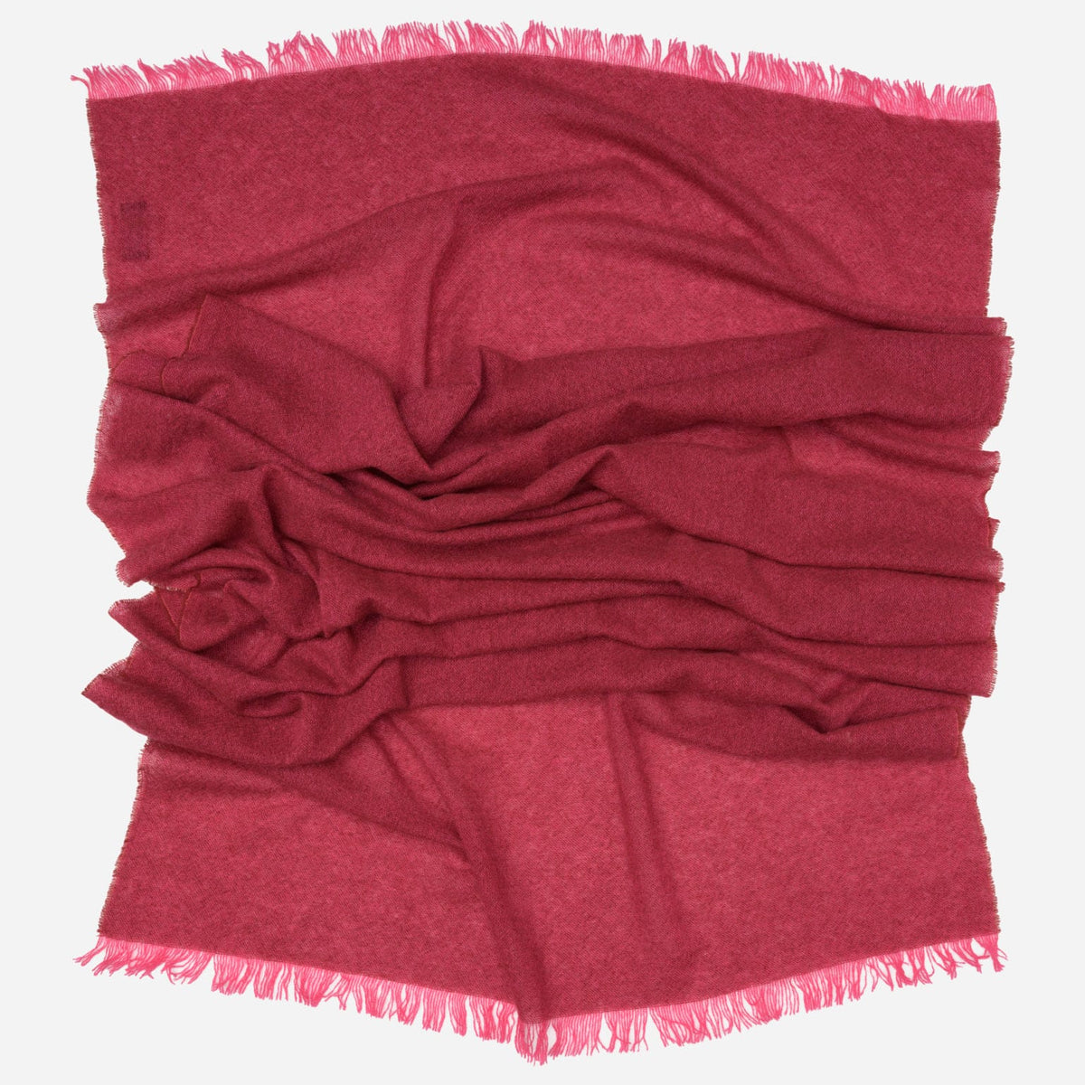 Red Italian Cashmere Scarf
