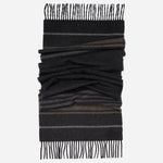 Grey Italian Wool Cashmere Scarf