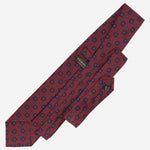 Red Madder Silk Designer Italian Tie