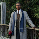Luxury Italian silk men's scarves