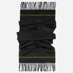 Green Italian Wool Cashmere Scarf