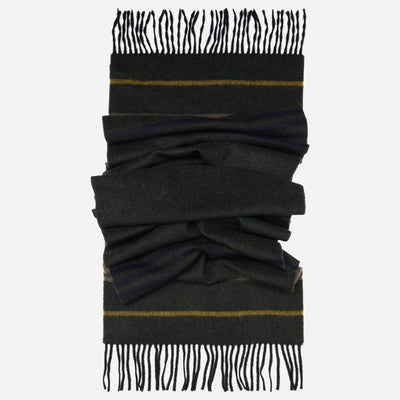 Green Italian Wool Cashmere Scarf