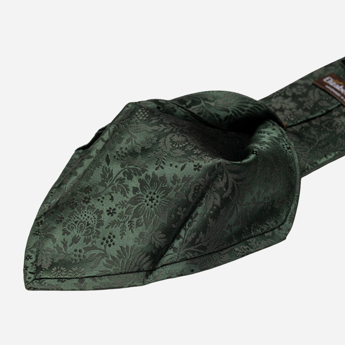 Vintage Designer Men's Silk Tie - Green