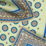 Green Silk Neckerchief - Made in Italy
