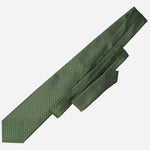 Men's Designer Italian Green Silk Tie