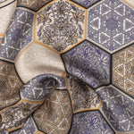 Luxury Italian Grey Silk Pocket Square