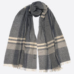 Lucerne - Cashmere Scarf - Warm Grey
