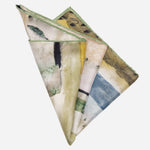 Green Luxury Silk Italian Pocket Square