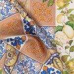 Terracotta Italian Silk Pocket Square