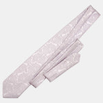 Italian Lavender Silk Paisley Formal Tie