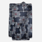 Italian Blue Designer Handmade Silk Tie