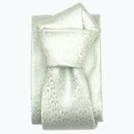 Italian Designer Pale Mint Silk Necktie