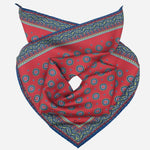 Red Silk Neckerchief - Made in Italy