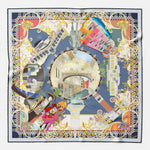 Celebrating Venezia Handmade Italian Silk Scarf