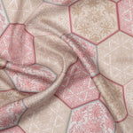 Luxury Italian Pink Silk Pocket Square