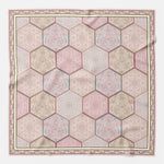 Luxury Italian Pink Silk Pocket Square