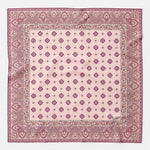 Italian Designer Pink Silk Pocket Square