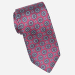 Raspberry Handmade Italian Silk Tie
