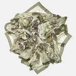 Mint Green Modal Cashemere Square Scarf
