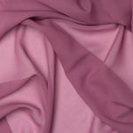 Plum Large Silk Georgette Wrap Shawl