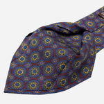 Burgundy Handmade Italian Silk and Wool Tie