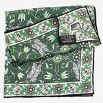 Emerald Green Silk Italian Pocket Square