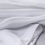 Silver Pearl Large Silk Wrap Shawl