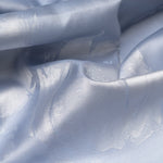 Sky Blue Silk Evening Shawl