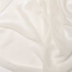 White Large Silk Georgette Wrap Shawl