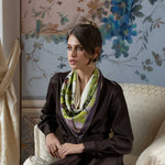 Women's best designer Italian silk scarf