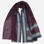 Burgundy Italian Wool Scarf